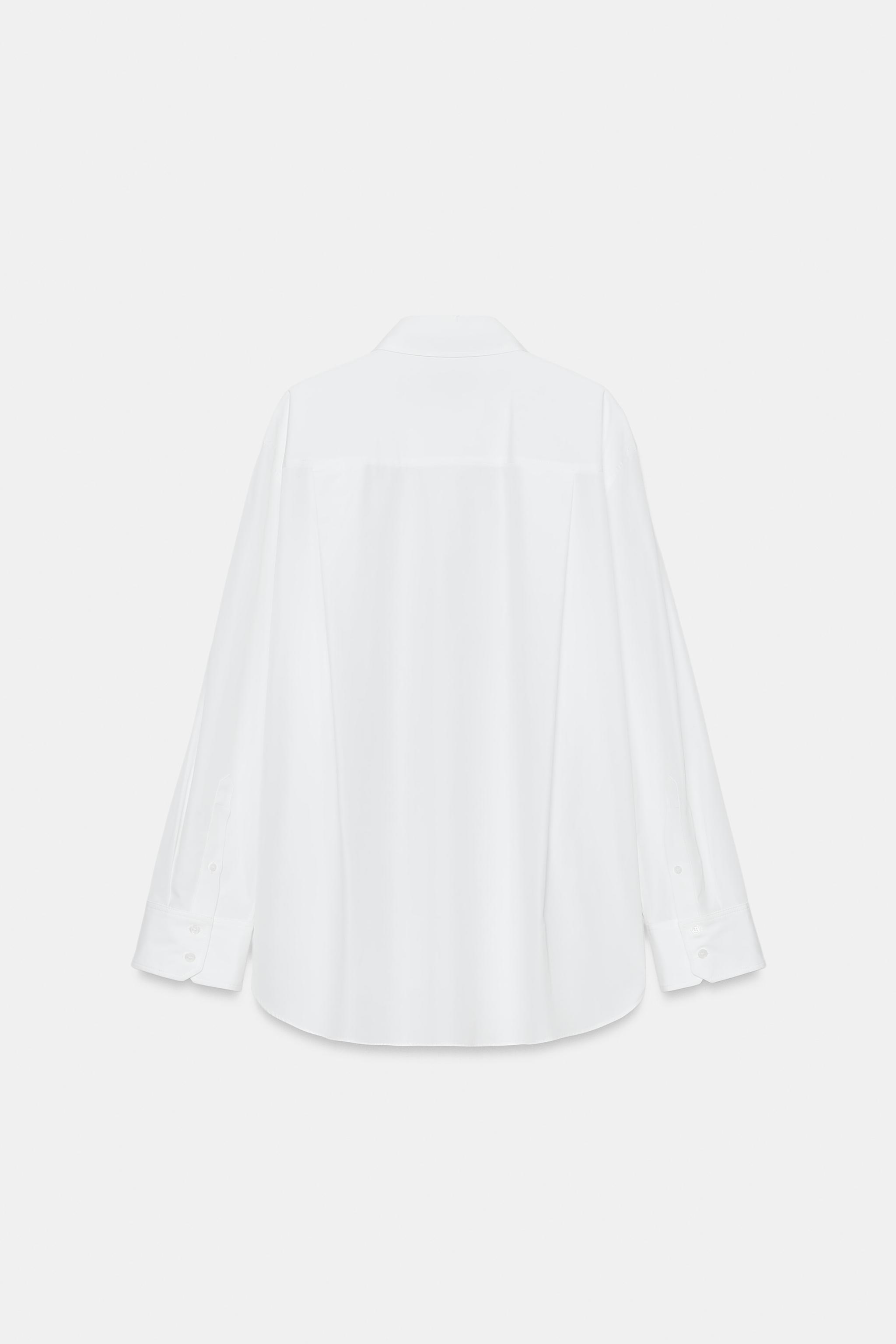 CHEMISE UNIE EN POPELINE ZW COLLECTION